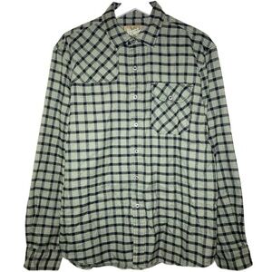 Howler Bros Flannel Shirt Men’s Medium Plaid Gorpcore Cabincore Lumberjack Farm